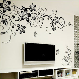 Romantic Flower Wall Sticker